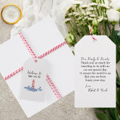 Strand Thema - Cape Code Custom Gift Labels Cadeaulabel