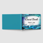 Strand Thema Dolfijn Bruiloft Gastenboek (Volledig)