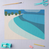Strand Thema Feest Tissuepapier (Craft)