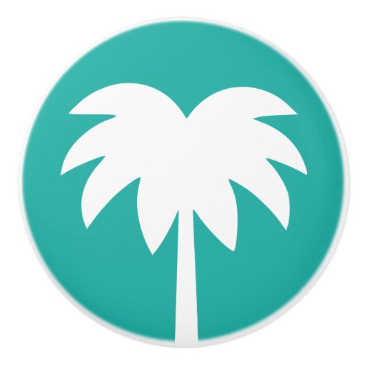 Strand thema palmboom deur en lade pull knoppen (Voorkant)