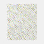 Strand thema patroon Schattige Fleece Deken (Voorkant)