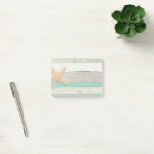 Strand thema zeesterren bruiloft rustiek post-it® notes (Kantoor)