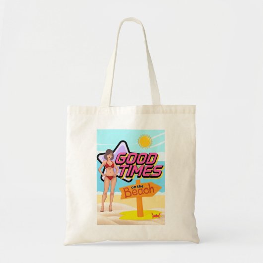 strand tote bag (Voorkant)