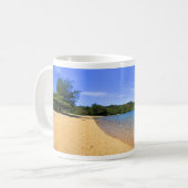 strand van anini koffiemok (Voorkant links)