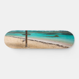 strand van Anse des Rochers Skateboard