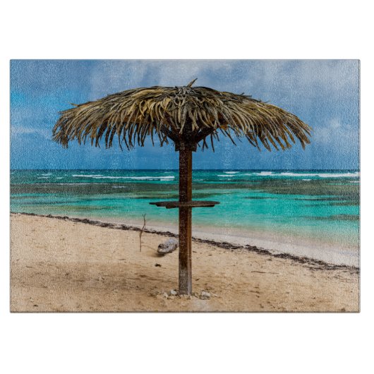 strand van Anse des Rochers Snijplank (Voorkant)