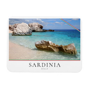 strand van Cala Mariolu, Sardinië in Italië Magneet
