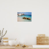 strand van Cala Mariolu, Sardinië poster (Keuken)