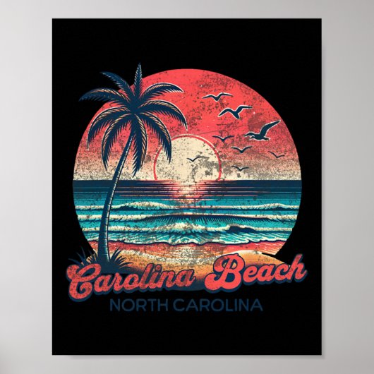 Strand van Carolina _2 Poster (Voorkant)