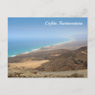 strand van Cofete Fuerteventura - briefkaart