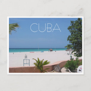 strand van cuba varadero briefkaart