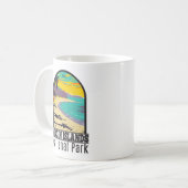 strand van de Maagdeneilanden National Park Trunk Koffiemok (Voorkant links)