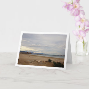 Strand van de Malvarrosa van Valencia Landschap Kaart