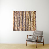 strand van een tropisch eiland, geweven wilgen wandkleed (In Situ (horizontaal))