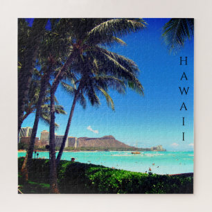 strand van hawaii waikiki legpuzzel