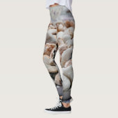 strand van natuurlijke kebbelstenen leggings (Links)