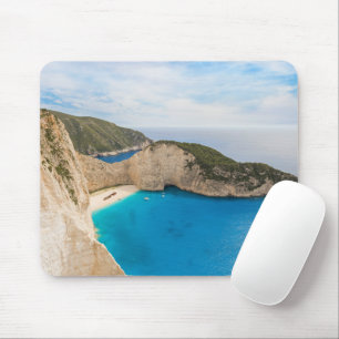 strand van Navagio Griekenland Muismat