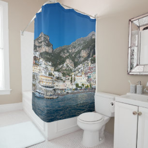 Strand van Positano Marina Grande 2 Douchegordijn