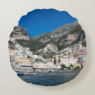 Strand van Positano Marina Grande 2 Rond Kussen