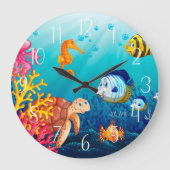 strand van schatvis grote klok (Voorkant)