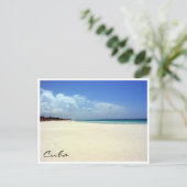 strand van varadero briefkaart (Staand voorkant)
