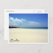 strand van varadero briefkaart (Voorkant / Achterkant)