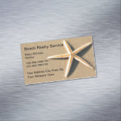 Strand Vastgoed Starfish Design Magnetisch Visitekaartje (Voorbeeld)