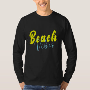 Strand Vibes Zomer Vakantie Beachaholic T-shirt