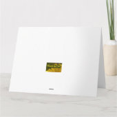 Strand voor de liefde Verjaardag Kaart (Achterkant)