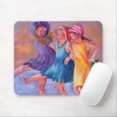 STRAND VRIENDINNEN MOUSEPAD MUISMAT (Met muis)