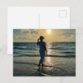 Strand Vrouwen Briefkaart (Voorkant / Achterkant)