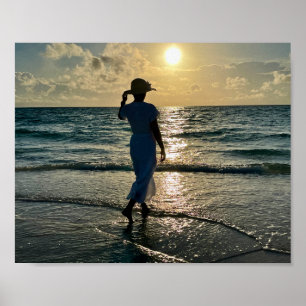 Strand Vrouwen Poster
