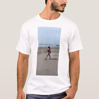 Strand Wandelen Meisje Tshirt