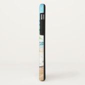 strand Water Kustlijn Shoreline Monogram Case-Mate iPhone Case (Achterkant/links)