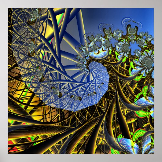 'Strand Wave' Poster (Voorkant)