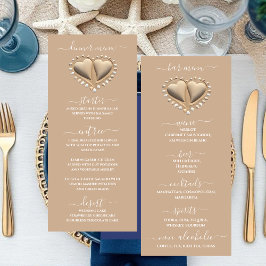 Strand Wedding Sand Hearts Diner & Bar Menu