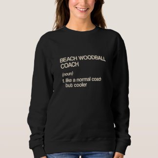 Strand Woodball Coach Definitie Woodball Speler Trui