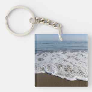 Strand/Zand/Golven Sleutelhanger