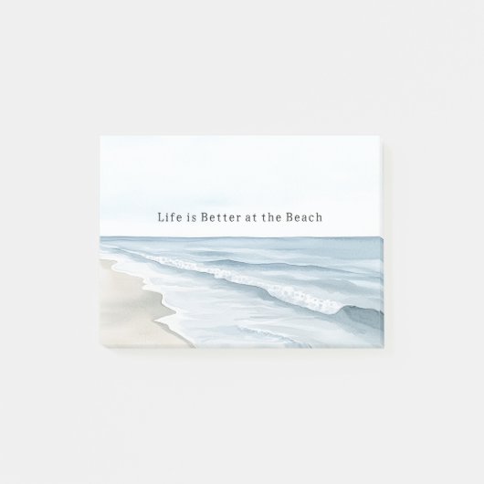 Strand Zand Oceaan Post-it® Notes (Voorkant)