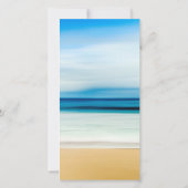 Strand Zand Zee Save The Date (Achterkant)