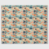 Strand Zee leven Cadeaupapier (Vlak)