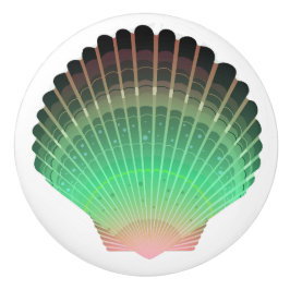 Strand Zee Shell Lade Knobs Keramische Knop