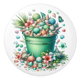 Strand Zee Shell Ladeknoppen - SRF Keramische Knop