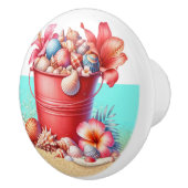 Strand Zee Shell Ladeknoppen - SRF Keramische Knop (Rechts)