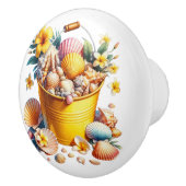 Strand Zee Shell Ladeknoppen - SRF Keramische Knop (Rechts)