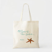 Strand zee zeesterren bruiloft moeder van de bruid tote bag (Voorkant)