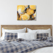 Strand Zeeschelpen Art Canvas Print (Insitu (Slaapkamer))