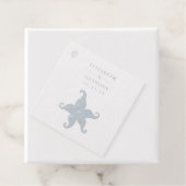 Strand Zeester Bedankjes Labels (Met doos)