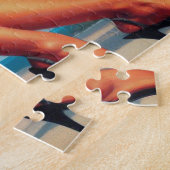 Strand Zomer Classic Pin Up Legpuzzel (Zijkant)