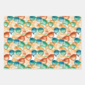 Strand Zomer inpakpapier (Voorkant 3)